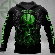 Felpa Kawasaki divisa moto