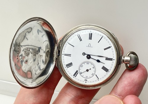 Omega hunter orologio tasca - hunter,