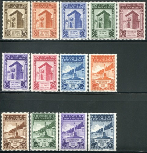 1943 san marino - marino, ventennale