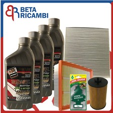 Kit Tagliando Opel Corsa D 1.0 1.2 1.4 Benzina Gpl Dal 2006  Olio 5w40 Gpl