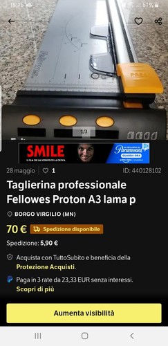 Taglierina taglia carta cutter - taglierina,