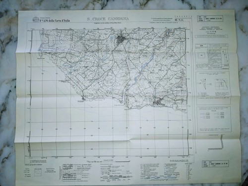 Carta topografica santa - carta,