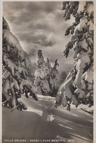 Cartolina valle spluga - ,