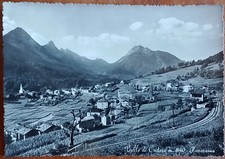 VALLE DI CADORE PANORAMA FERROVIA - VIAGGIATA 1952 - BELLUNO - 5959