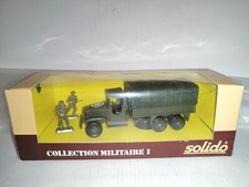 CAMION GMC CABINE COLLECTION MILITARE I N°6032 SOLIDO SCALA 1/50