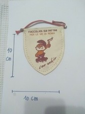 ANNI 70/80 - PATTINAGGIO FIACCOLATA SUI PATTINI ROMA 1983 - GAGLIARDETTO 