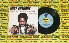 LP 45 7"MIKE ANTHONY Why can't we live together Let it be love 1982 no cd mc*dvd