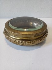 Bellissima scatola in ottone e vetro di Guido Galbiati - anni '30 -perfetta!