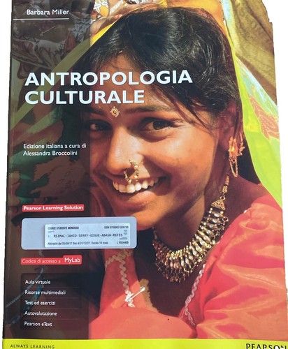Antropologia culturale con - antropologia, culturale.