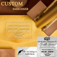 Timbro in rilievo logo