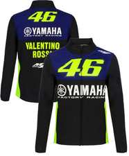 Valentino Rossi Giacca Uomo MotoGP Yamaha Dual Softshell Jacket - Nuova
