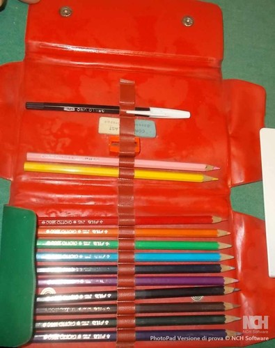Astuccio vintage scuola - astuccio,