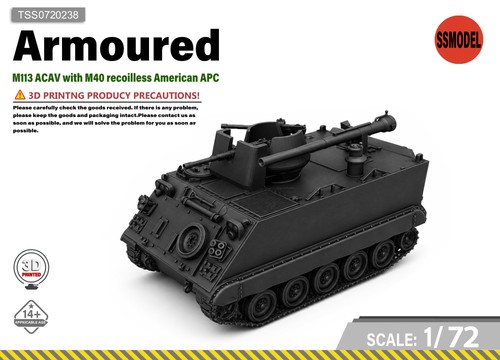 Ssmodel1 m113 acav con - ssmodel1/72,