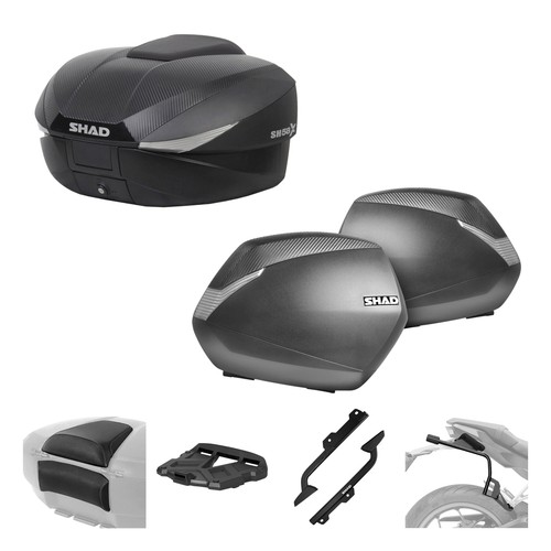 Kit completo shad - completo, carbon