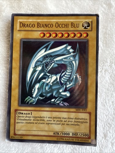Drago bianco occhi blu yu - occhi,