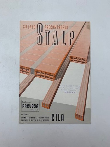 Brochure pubblicitaria solaio - brochure,