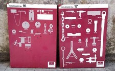TOOLBOARD ROVER SERVICE ANNI 80/90 PANNELLI PORTA ATTREZZI ORIGINALI