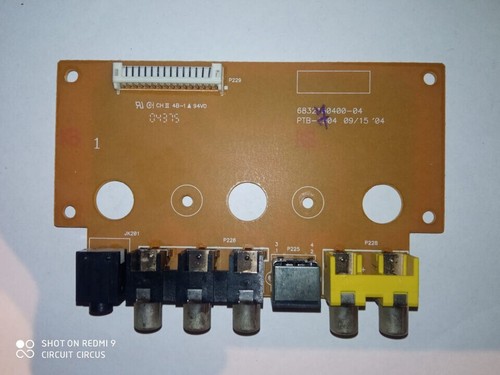 Scheda input audio video - av,