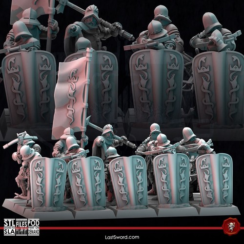 Miniature besiegers - 9,