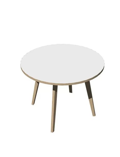 Tavolo riunione rotondo - , con