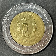 SAN MARINO 1982 500 Lire KM#