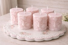 Candele artigianali in cera di