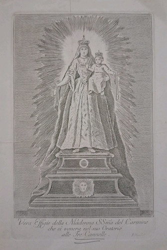 Madonna del carmine alle - madonna, tre