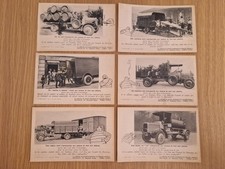 Série de 6 cartes postales