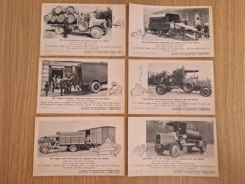 Lot anciennes michelin - 7,