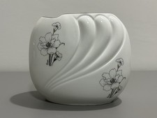 Vaso in Ceramica Bianco