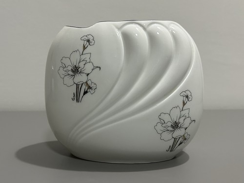 Vaso ceramica bianco - vaso, in