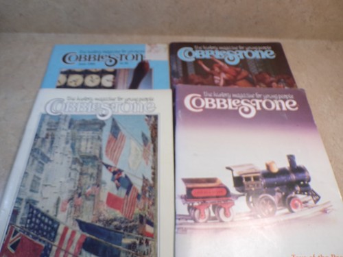 Cobblestone 1980 magazines - cobblestone,