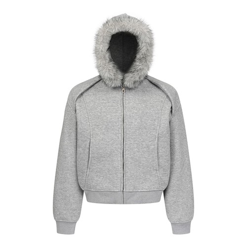 Felpa con cappuccio american - con,
