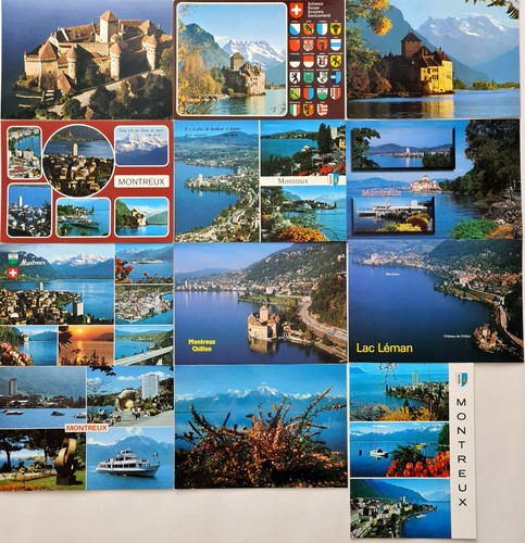 Cartoline lotto svizzera x - cartoline, 12