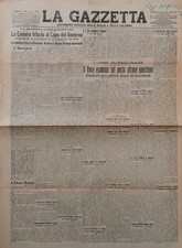 Gazzetta giornale epoca - gazzetta, d'epoca