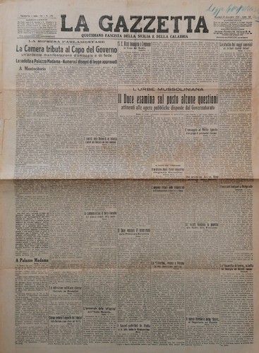 Gazzetta giornale epoca - giornale, d'epoca