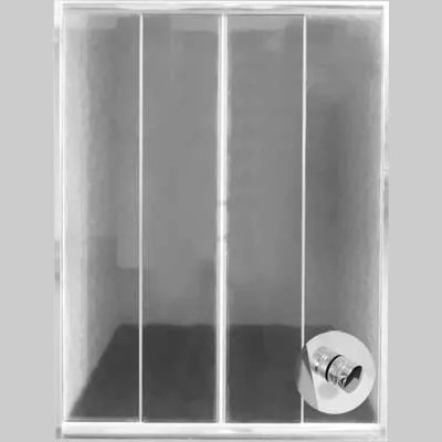 Porta doccia due ante - a,