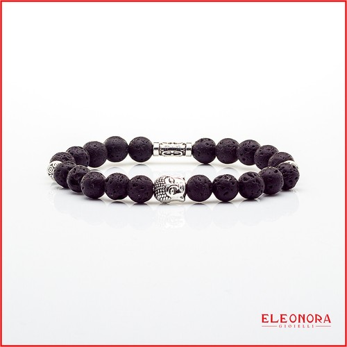 Bracciale uomo con pietre - da,
