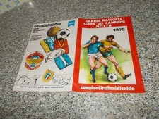 ALBUM CALCIATORI COPPA DEI CAMPIONI MOTTA EDIS 1975 VUOTO ORIGINALE OTTIMO+++