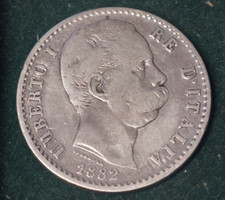 Italia 2 lire 1882 in MB