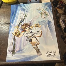 Kid icarus uprising poster - icarus,
