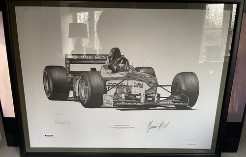 Stampa damon hill firmata - damon,