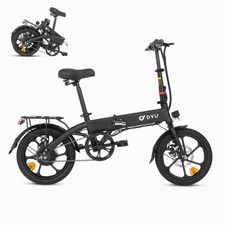 Biciclette Elettriche 16" pieghevole 250W 25KM/H Bici Elettrica Adulto 7.5AH