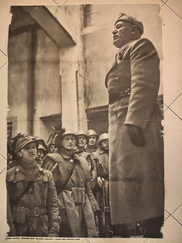 Mussolini ispeziona - mussolini,