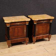 Pair of bedside tables 20th