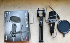 Trust GXT 232 Mantis Microfono USB per Streaming - Nero
