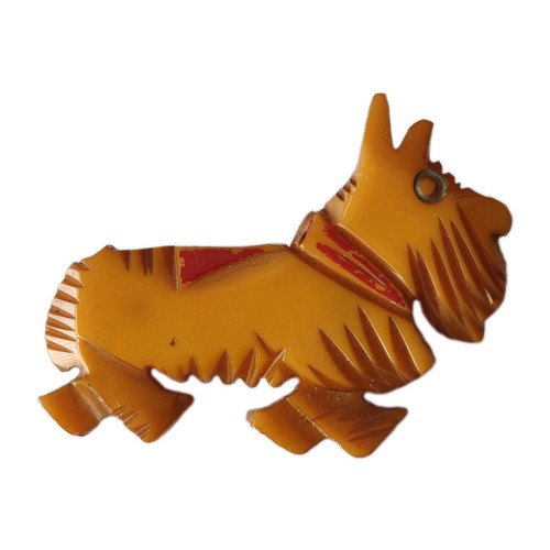 Antica spilla cane art - cane,