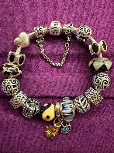Bracciale pandora argento - bracciale,
