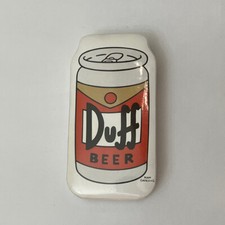 T-shirt compressa ABACAB Duff beer Bianca