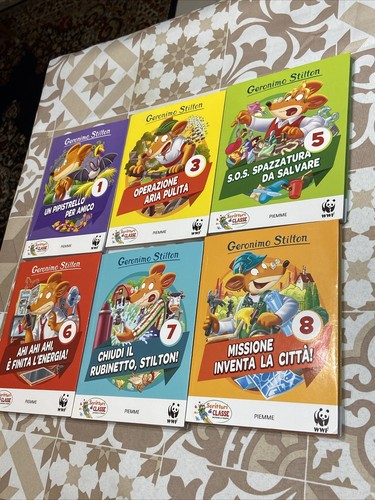 Lotto 6 libri geronimo - di,